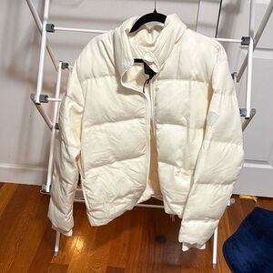 Allbirds Women's Off-White Puffer Jacket
